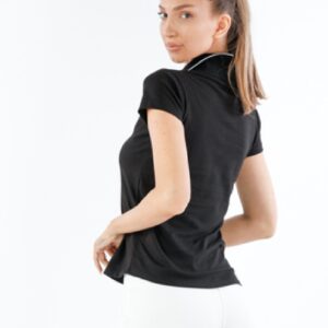 Tricou dama LexiPolo Negru - imagine 3