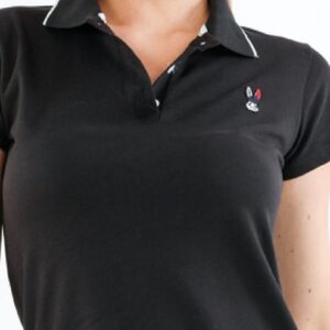 Tricou dama LexiPolo Negru - imagine 2