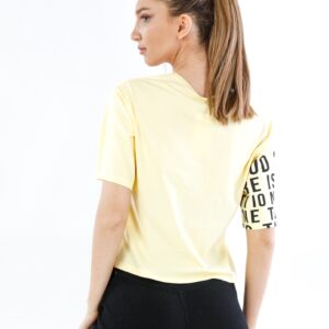 Tricou dama Tricot Suby Galben - imagine 2