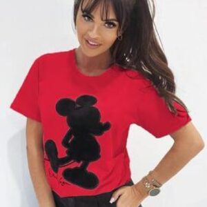 Tricou dama Vyndra One Rosu - imagine 1