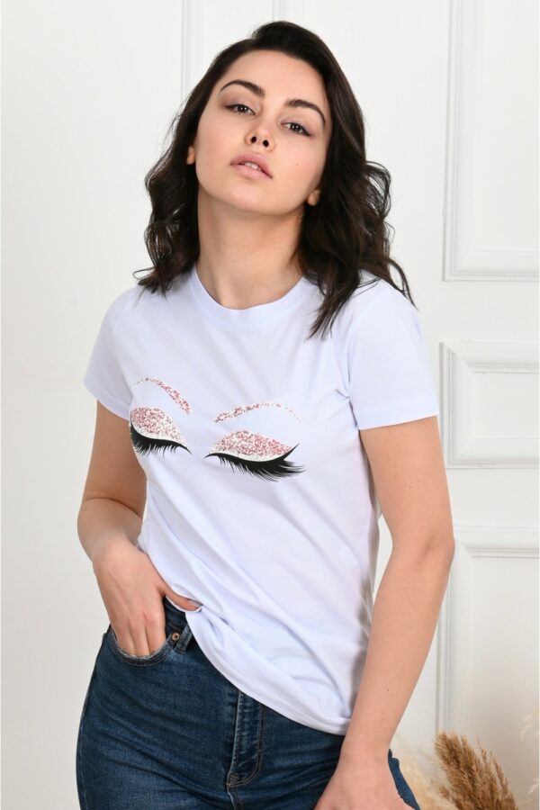 Tricou-Sport-Dama-Glittery-Eyes-Alb.jpg