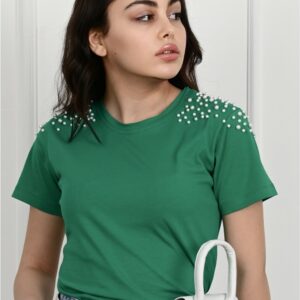 Tricou dama Jamie Verde - imagine 1