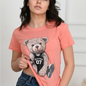 Tricou dama Smile TeddyBear Somon