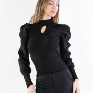 Bluza dama Mytha Negru - imagine 1