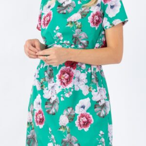 Rochie dama Mindy Verde - imagine 2