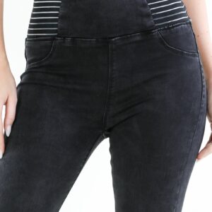 Blugi dama Philis Negru - imagine 3