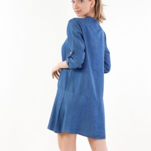 Rochie dama Gabriela Albastru - imagine 2