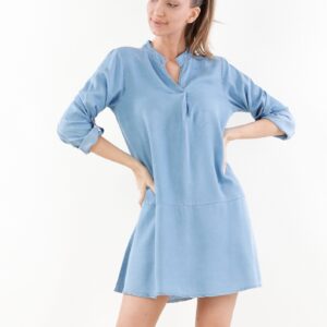 Rochie dama Gabriela Bleu - imagine 1