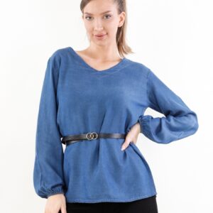 Bluza dama Kysra Bleumarin - imagine 1