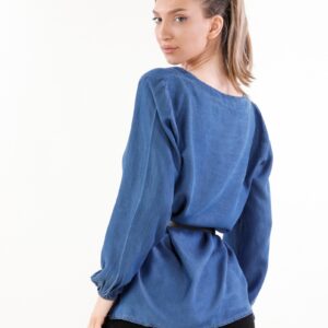 Bluza dama Kysra Bleumarin - imagine 2