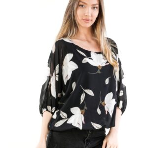 Bluza dama Leesa Two Negru - imagine 1