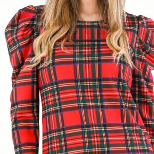 Rochie dama Amyas Five Rosu - imagine 3