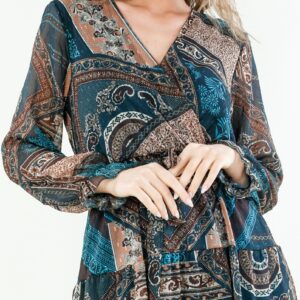Rochie dama Alma Verde - imagine 3