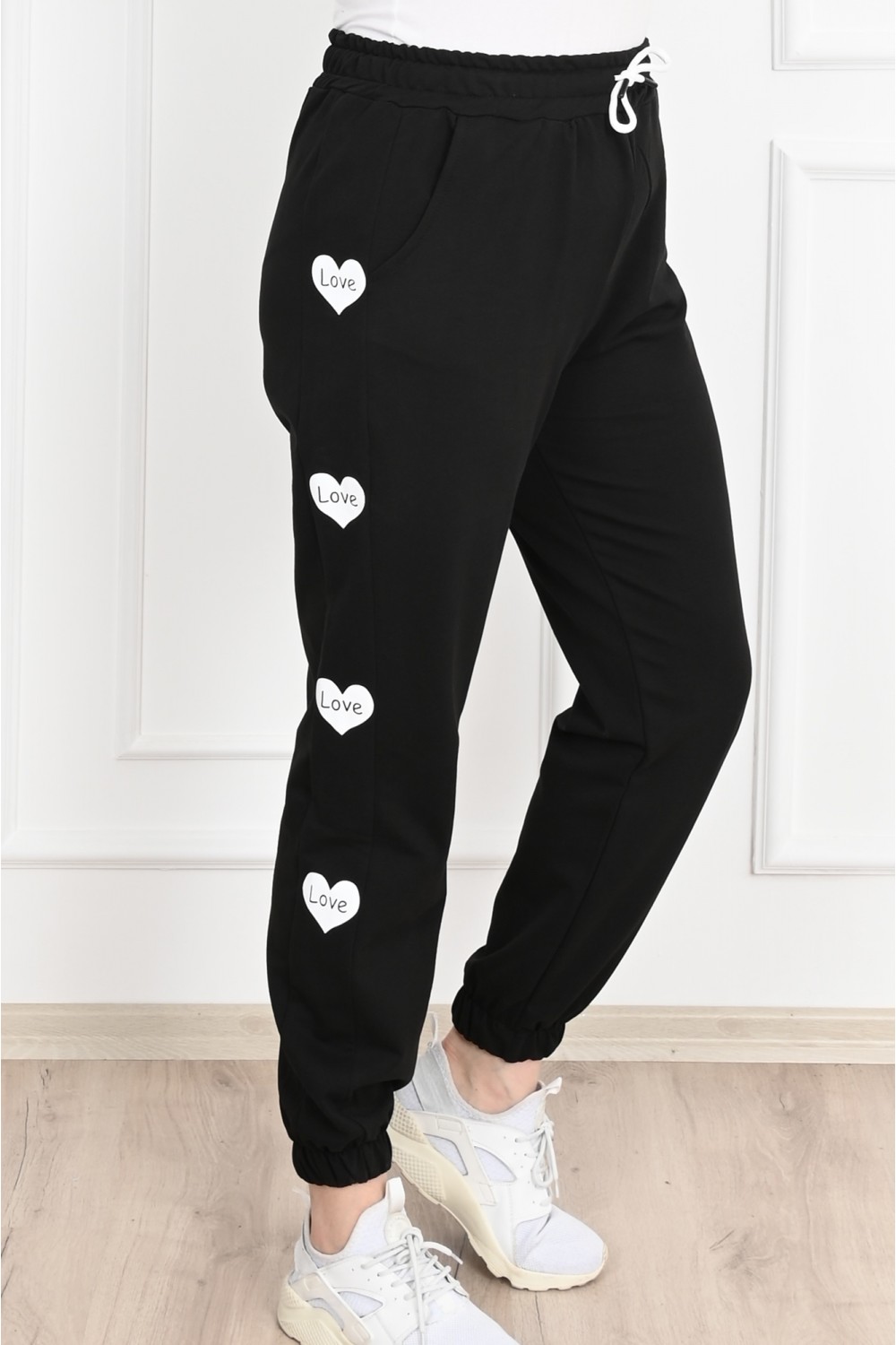 Colanti dama sport Heart negru