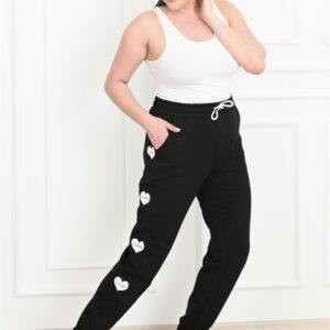 Colanti dama sport Heart negru