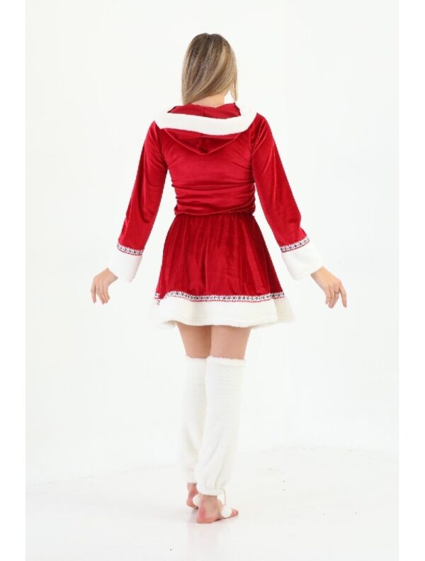 Compleu Dama Casual ChristmasTime Rosu