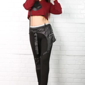 Bluza scurta sport Mareenka bordo