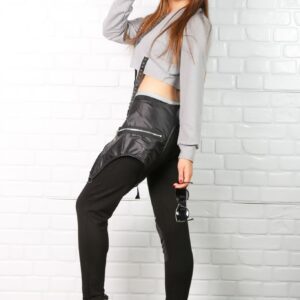 Bluza scurta sport Mareenka gri
