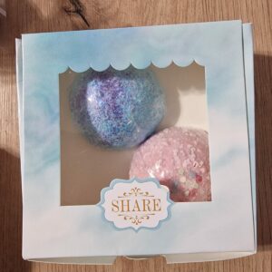 Bombe efervescente parfumate pentru baie semicerc Thea's Bombs