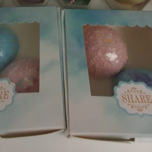 Bombe efervescente parfumate pentru baie semicerc Thea's Bombs