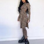 Compleu Dama 2 Piese Leyla Leopard