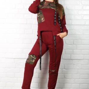 Compleu sport dama Karina bordo