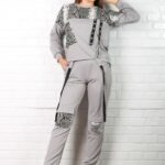 Compleu sport dama Karina gri