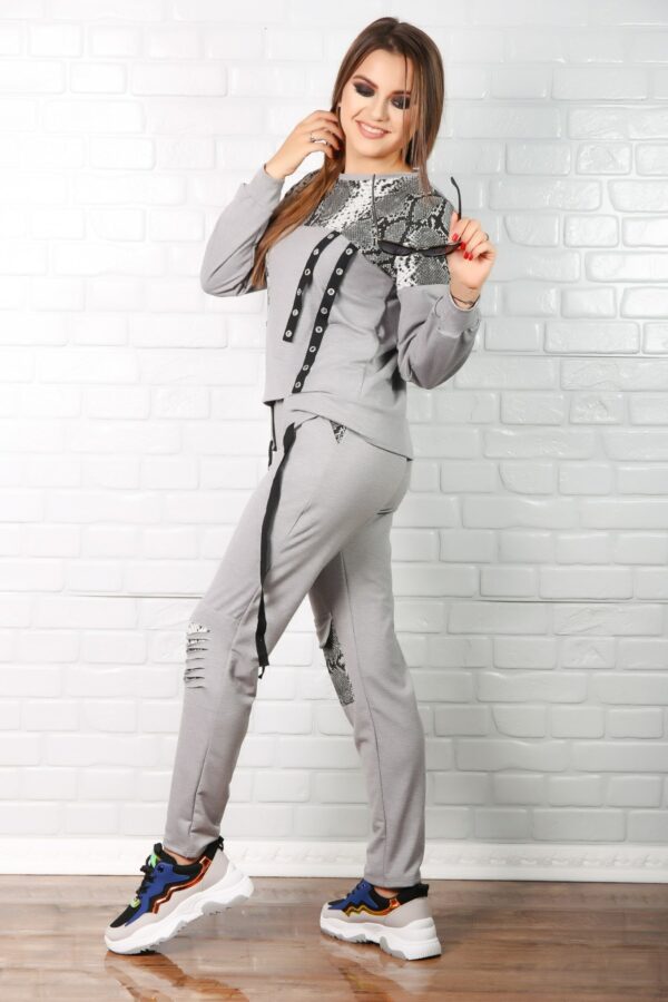 Compleu sport dama Karina gri