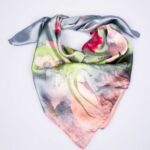 Esarfa cu imprimeu floral