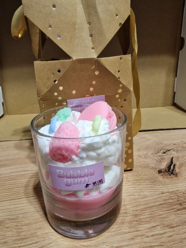 Lumanare Handmade Miha's Candles BubbleGum