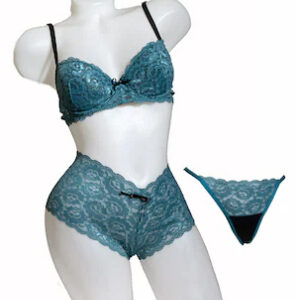Set 3 piese lenjerie dama Maniha