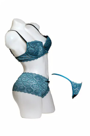 Set 3 piese lenjerie dama Maniha