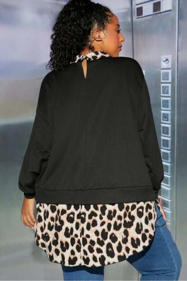 Bluza dama batal NadiaLeopard