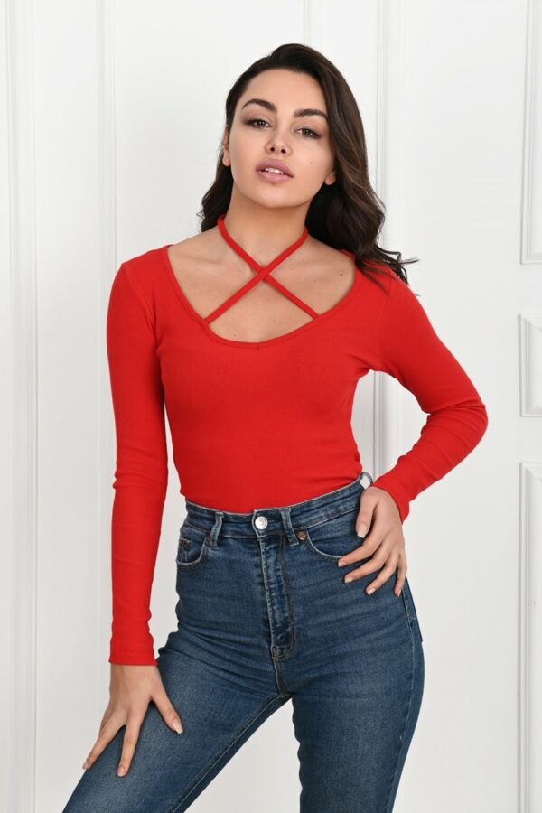 Bluza dama casual X Style rosu