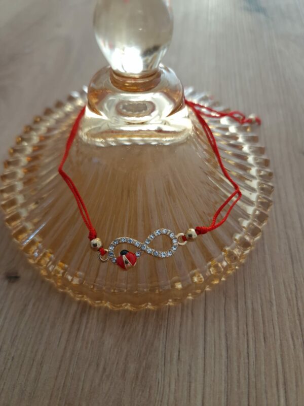 Bratara Martisor Infinity LadyBug Bratara Martisor Infinity LadyBug
