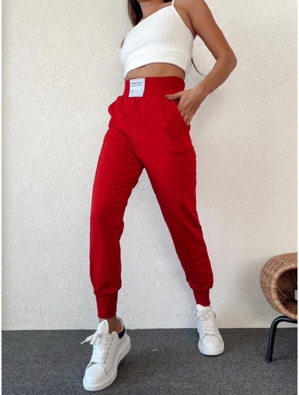 Pantaloni Trening Dama Daria Rosu