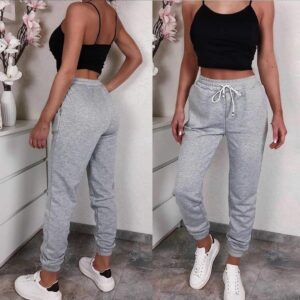 Pantaloni Trening dama Hello Gri