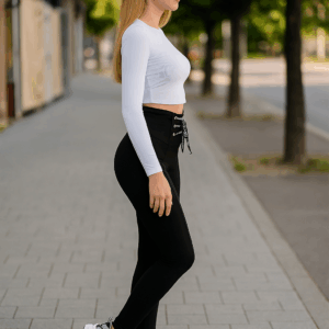 Colanti dama cu snur Nadine