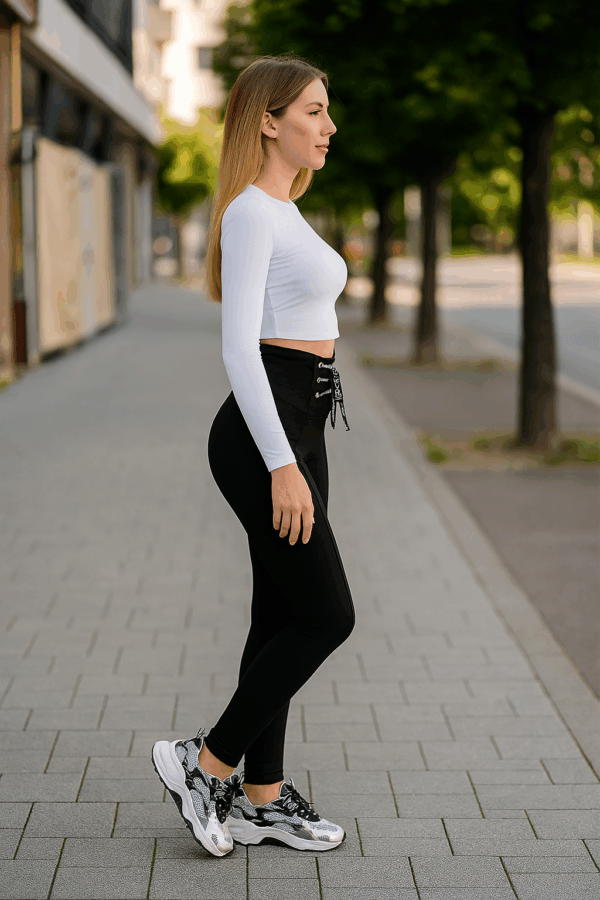 Colanti dama cu snur Nadine
