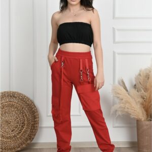 Pantaloni sport dama Whoopy rosu