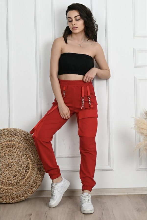 Pantaloni sport dama Whoopy rosu
