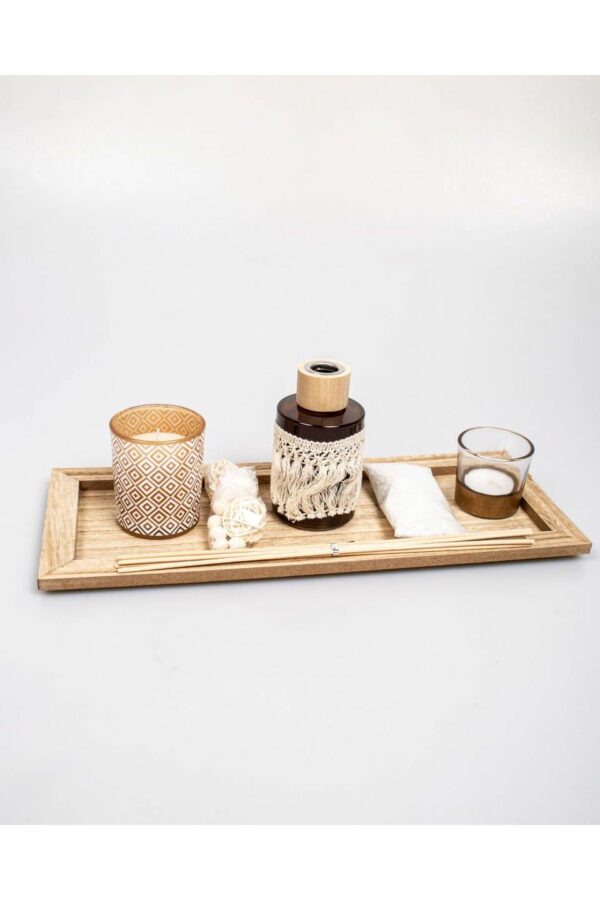 Set difuzor cu uleiuri esentiale, lumanari si decoratiuni
