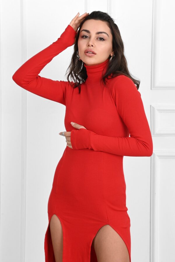 Rochie casual dama Lilith rosu