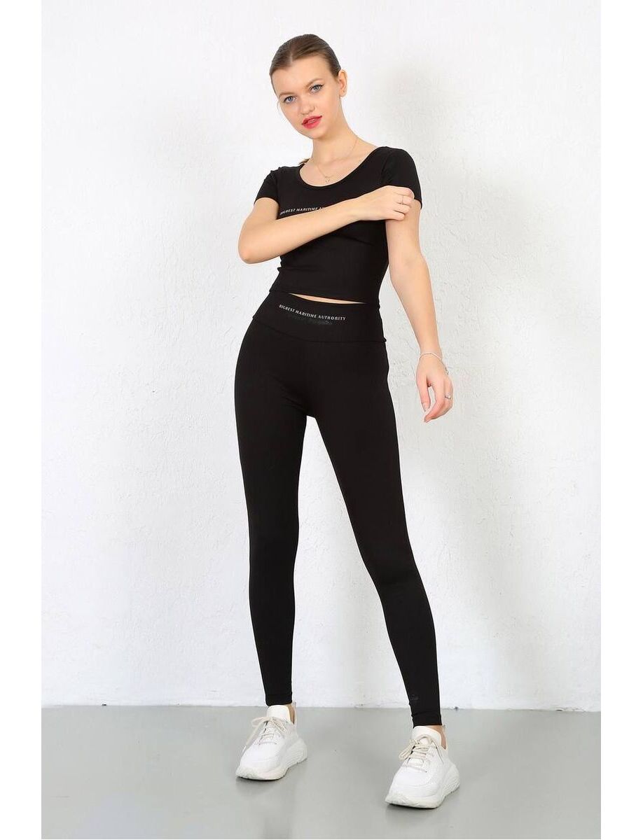 Compleu pentru fitness Melinda negru