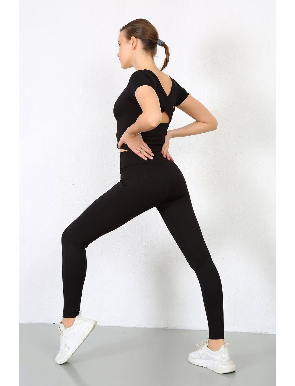 Compleu pentru fitness Melinda negru