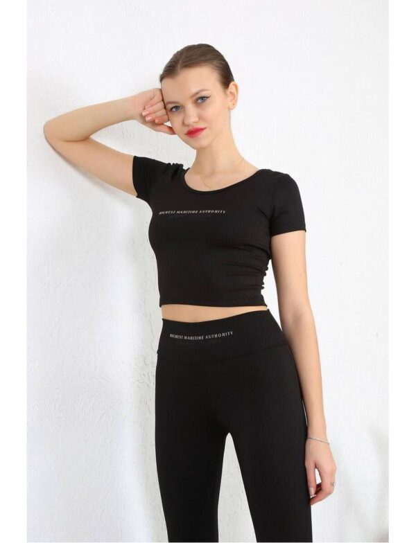 Compleu pentru fitness Melinda negru