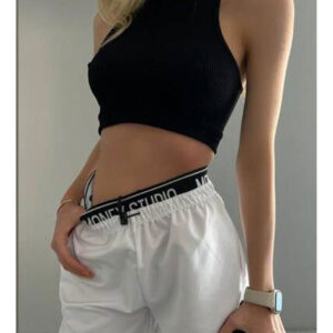 Pantaloni dama de fas Amira alb