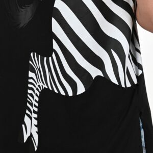 Tricou dama casual ZebraLove negru