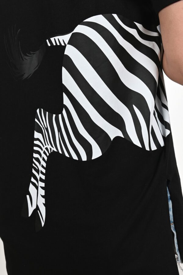 Tricou dama casual ZebraLove negru