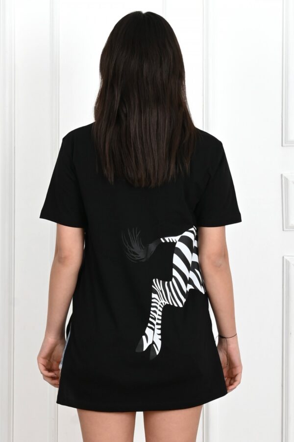Tricou dama casual ZebraLove negru